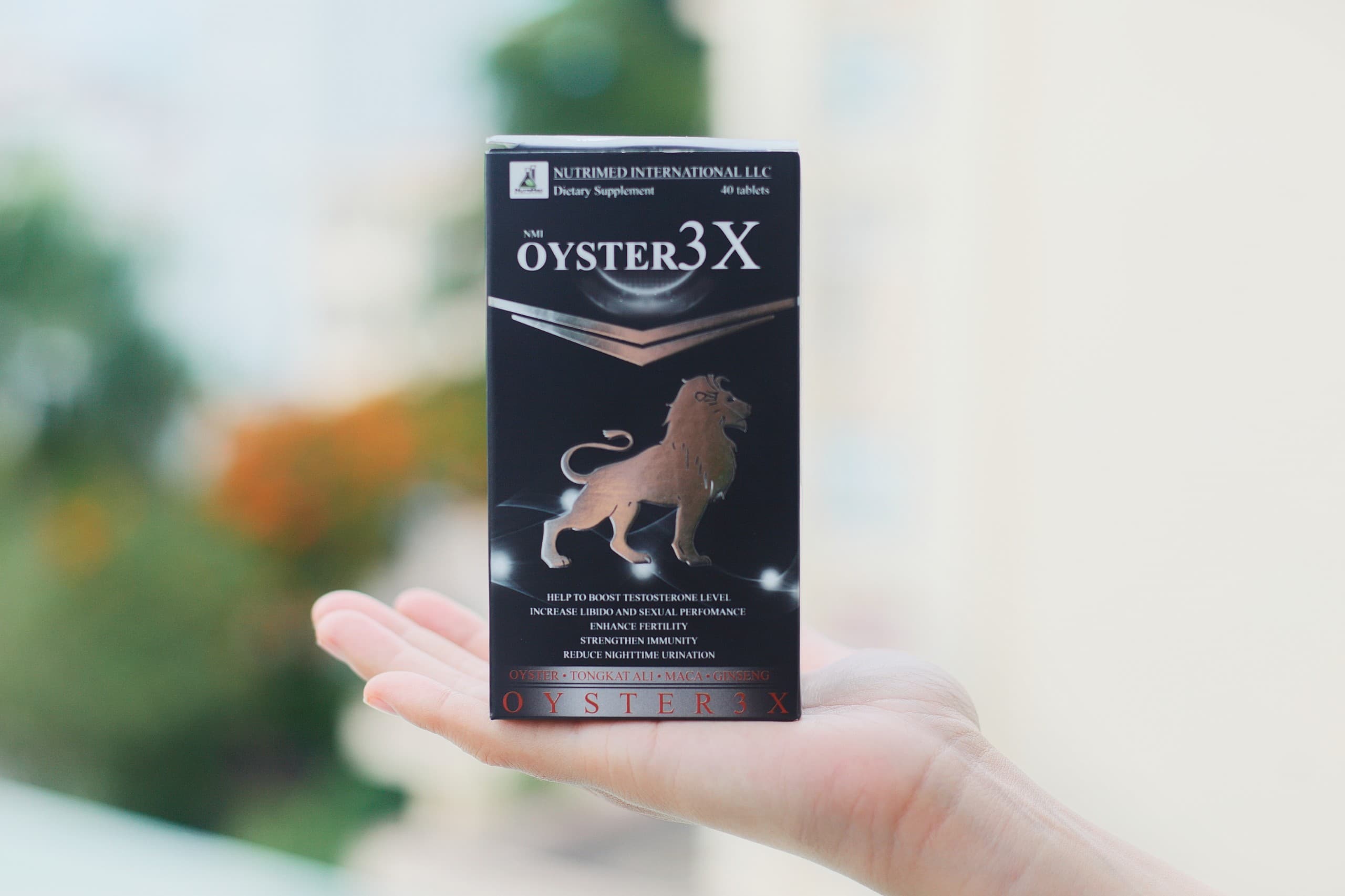 Oyster 3X - Hỗ trợ điều trị mãn dục nam
